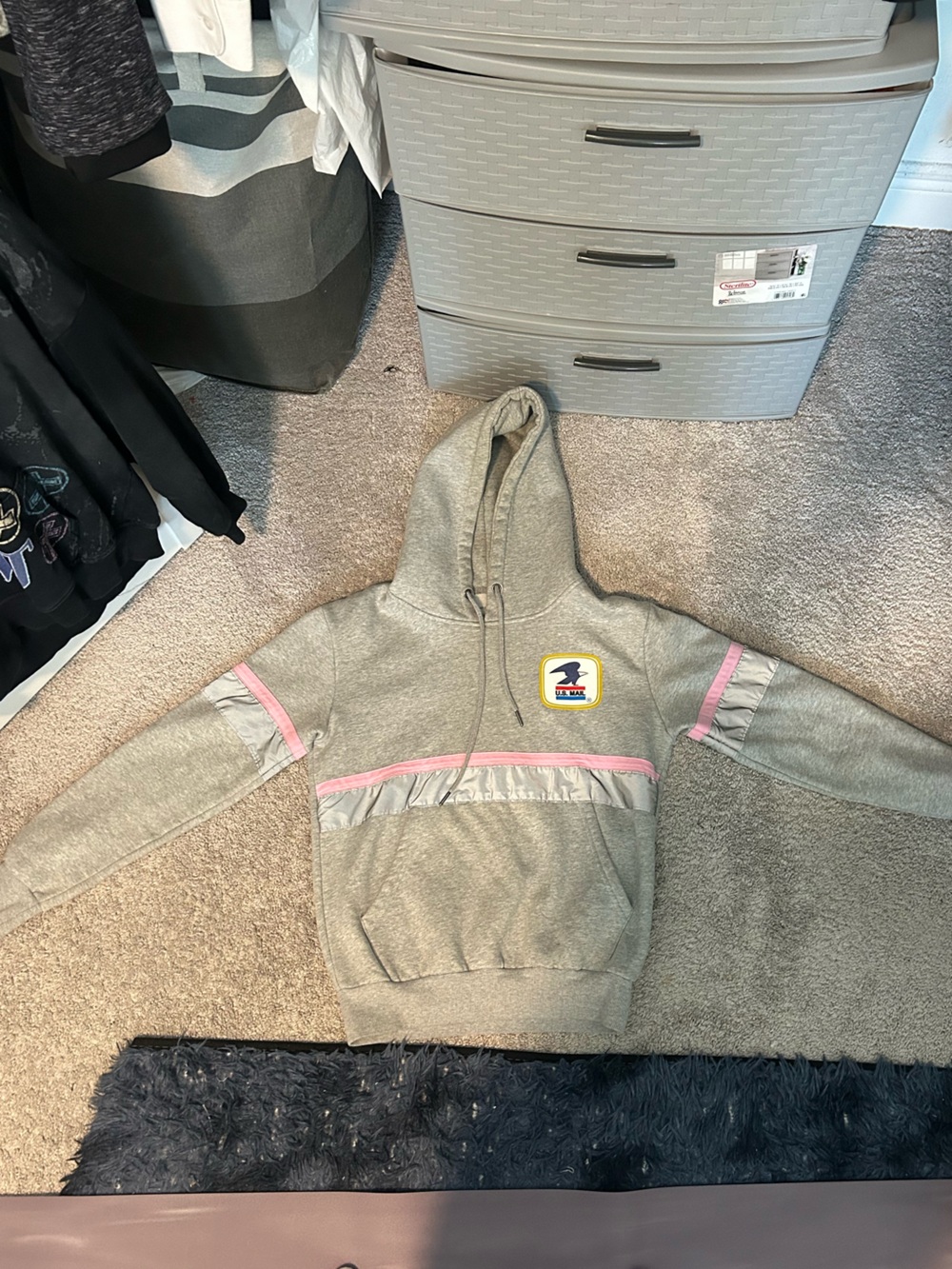 Anti Social Club Post Office Collab Hoodie